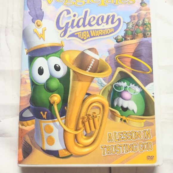 VeggieTales -Gideon Tuba Warrior A lesson in Trusting God DVD - Picture 1 of 4